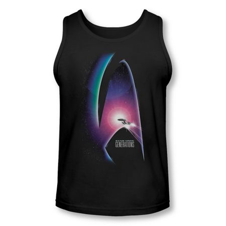 Star Trek - Movies Tank Top Generations Black Tanktop