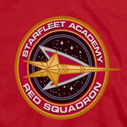 Star Trek Red Squadron Shirts