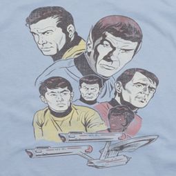 Star Trek Retro Crew Shirts