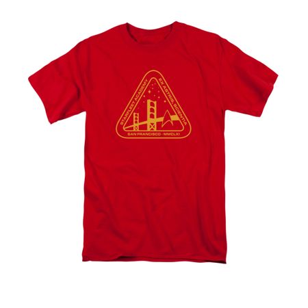 Star Trek Shirt Academy Logo Red T-Shirt