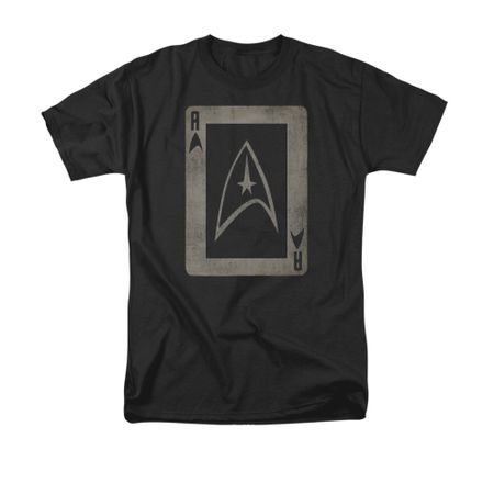 Star Trek Shirt Ace Black T-Shirt