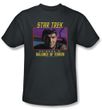 Star Trek Shirt Balance Of Terror Adult Charcoal Tee T-Shirt