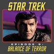 Star Trek Shirt Balance Of Terror Adult Charcoal Tee T-Shirt