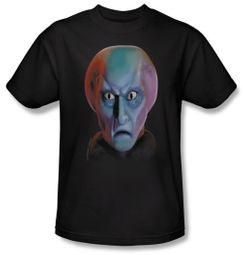 Star Trek Shirt Balok Head Adult Black Tee T-Shirt