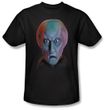 Star Trek Shirt Balok Head Adult Black Tee T-Shirt