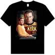 Star Trek Shirt - Captain Kirk Trekkie Adult Black
