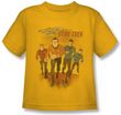Star Trek Shirt - Classic Crew Animated Adult Yellow