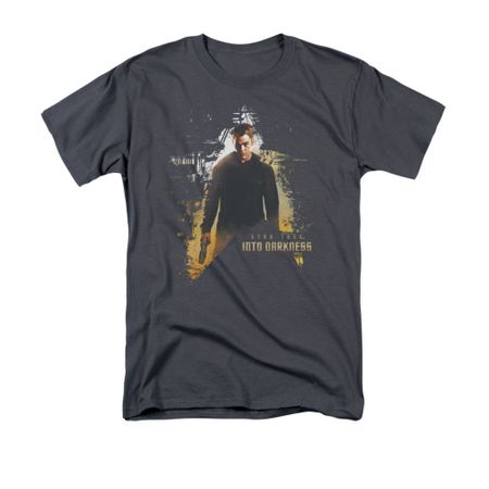 Star Trek Shirt Dark Hero Charcoal T-Shirt