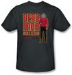 Star Trek Shirt Dead Man Walking Adult Charcoal Tee T-Shirt