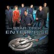 Star Trek Shirt Enterprise Crew Adult Black Tee T-Shirt