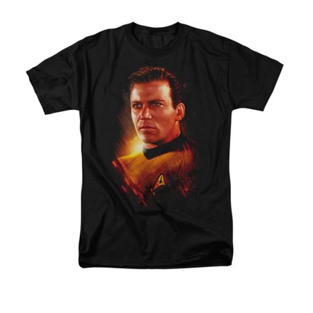 Star Trek Shirt Epic Kirk Black T-Shirt