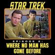Star Trek Shirt Episode 2 Where No Man Has Gone Before Black Tee