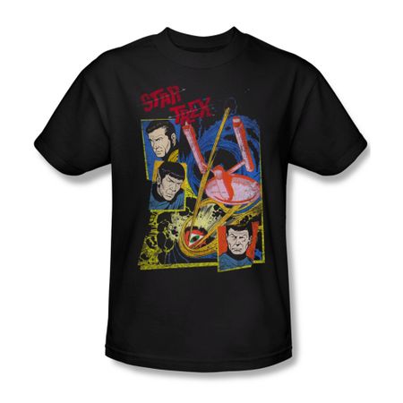 Star Trek Shirt Eye Of The Storm Black T-Shirt