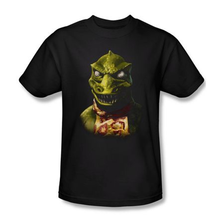 Star Trek Shirt Gorn Bust Black T-Shirt
