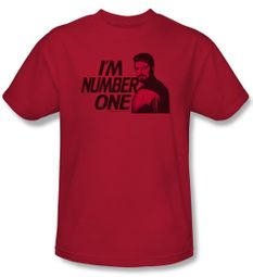 Star Trek Shirt Im Number One Adult Red Tee T-Shirt