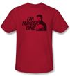 Star Trek Shirt Im Number One Adult Red Tee T-Shirt