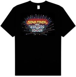 Star Trek Shirt - Khan Logo Movie Adult Black