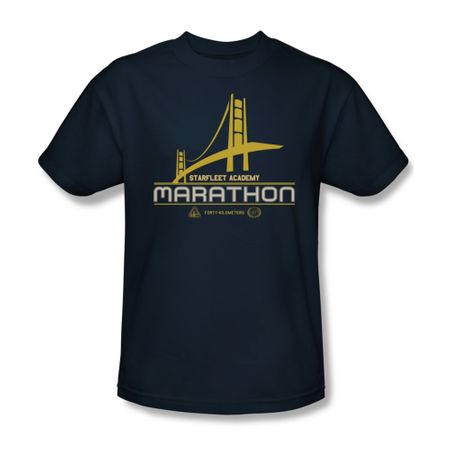 Star Trek Shirt Marathon Navy T-Shirt