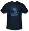 Star Trek Shirt McCoy Vulcan Mind Adult Navy Tee T-Shirt