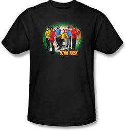 Star Trek Shirt - Original Crew Enterprise's Finest Adult Black