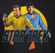 Star Trek Shirt - Phasers Ready Kirk Spock Black Tee