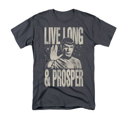 Star Trek Shirt Prosper Charcoal T-Shirt