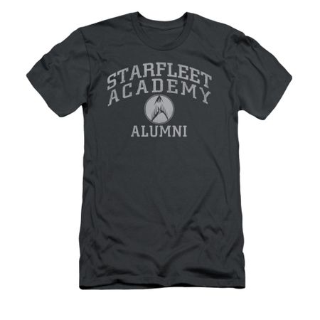 Star Trek Shirt Slim Fit Alumni Charcoal T-Shirt