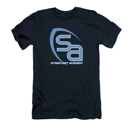 Star Trek Shirt Slim Fit SA Logo Navy T-Shirt