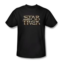 Star Trek Shirt Steel Logo Black T-Shirt Star Trek Shirt Steel Logo Black T-Shirt
