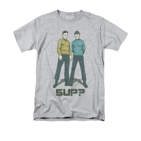 Star Trek Shirt Sup Athletic Heather T-Shirt
