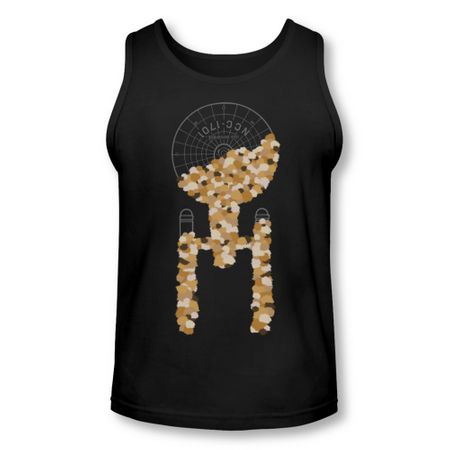 Star Trek Shirt Tank Top Filled With Tribbles Black Tanktop