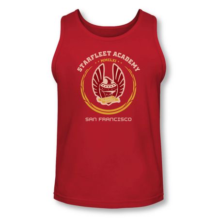 Star Trek Shirt Tank Top Heraldry Red Tanktop