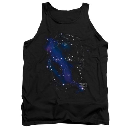 Star Trek Shirt Tank Top Kirk Constellation Black Tanktop
