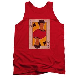 Star Trek Shirt Tank Top Queen Red Tanktop