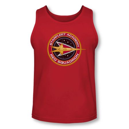 Star Trek Shirt Tank Top Red Squadron Red Tanktop