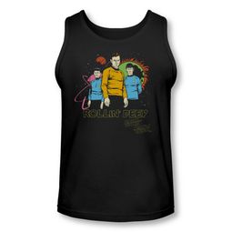 Star Trek Shirt Tank Top Rollin Deep Black Tanktop Star Trek Shirt Tank Top Rollin Deep Black Tanktop