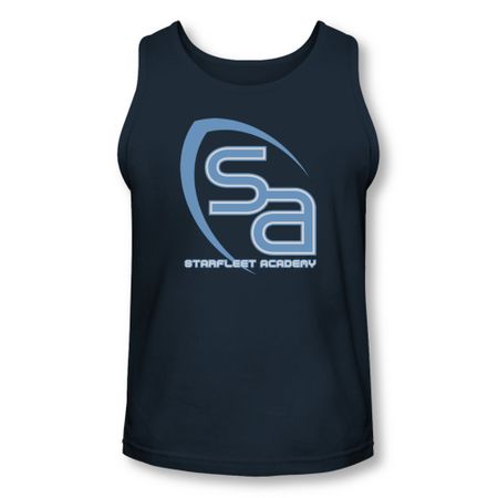 Star Trek Shirt Tank Top SA Logo Navy Tanktop