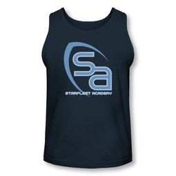 Star Trek Shirt Tank Top SA Logo Navy Tanktop