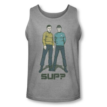 Star Trek Shirt Tank Top Sup Athletic Heather Tanktop