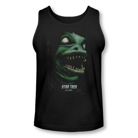 Star Trek Shirt Tank Top The Gorn Black Tanktop