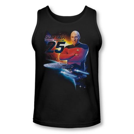 Star Trek Shirt Tank Top The Next Gen 25 Black Tanktop