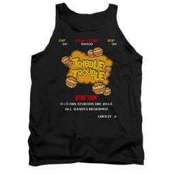Star Trek Shirt Tank Top Tribble Trouble Arcade Black Tanktop
