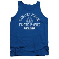 Star Trek Shirt Tank Top Varsity Royal Blue Tanktop