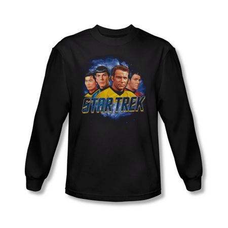Star Trek Shirt The Boys Long Sleeve Black Tee T-Shirt