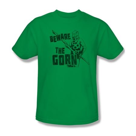 Star Trek Shirt The Gorn Kelly Green T-Shirt