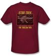Star Trek Shirt The Tholian Web Adult Cardinal Tee T-Shirt