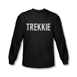 Star Trek Shirt Trekkie Long Sleeve Black Tee T-Shirt