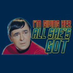 Star Trek Shirts - All She's Got T-Shirts