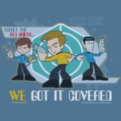 Star Trek Shirts - Crew We Got It Covered T-Shirts