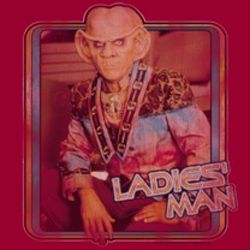 Star Trek Shirts - Deep Space 9 Quark Ladies Man T-Shirts